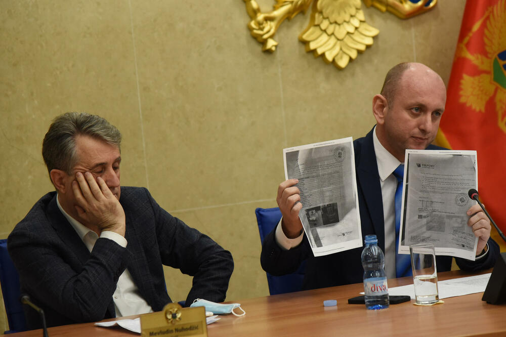 Sadašnji i bivši predsjednik jednog od ključnih odbora: Milan Knežević i Mevludin Nuhodžić, Foto: Luka Zekovic
