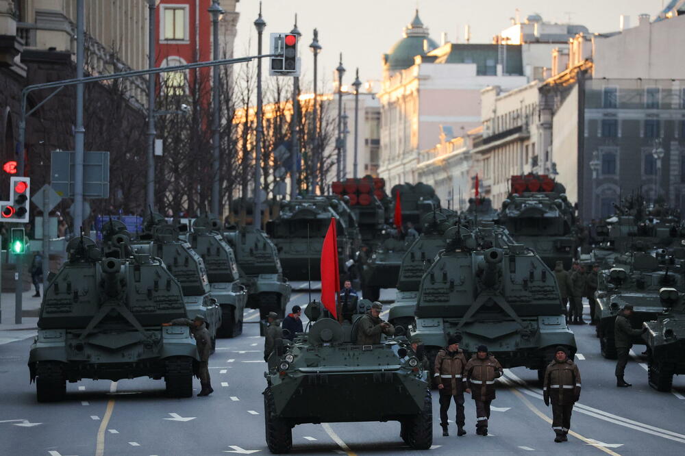 Pripreme za Paradu pobjede u Moskvi, Foto: Reuters