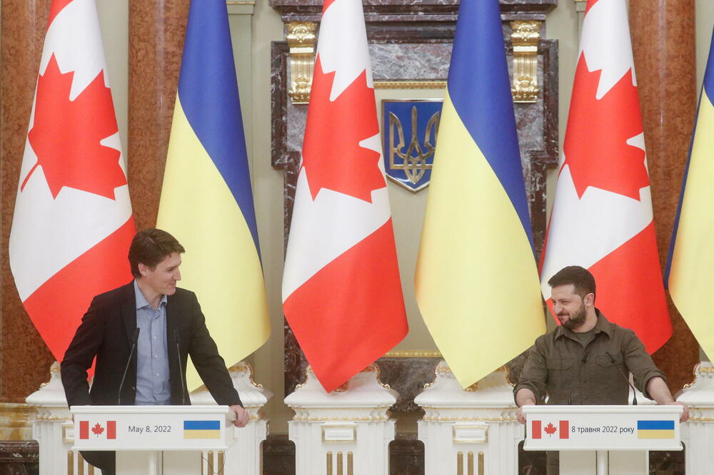 Trudo i Zelenski u Kijevu, Foto: Reuters