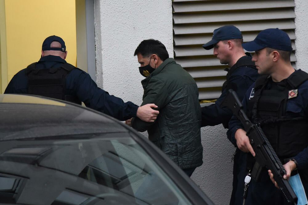 Kašćelan nakon hapšenja (arhiva), Foto: Luka Zeković