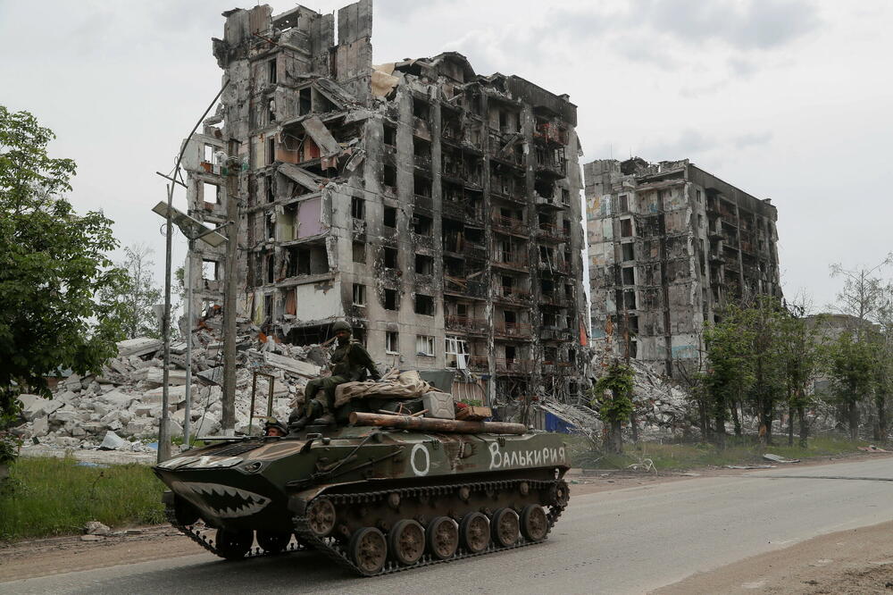Pripadnici proruskih trupa u Popasni, Foto: Reuters
