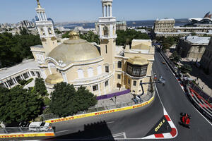 Lekler i Peres najbrži prvog dana trkačkog vikenda na ulicama Bakua