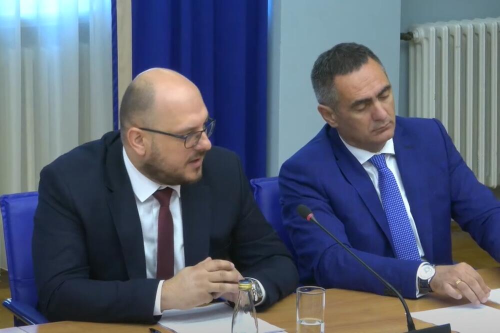 Adrović i Damjanović na Odboru, Foto: Screenshot/Youtube