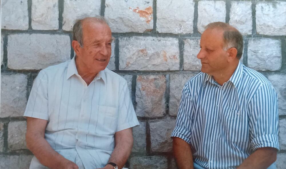 Svetozar Vukmanović Tempo i Slobodan Vuković u Reževićima 18. jula 1988.