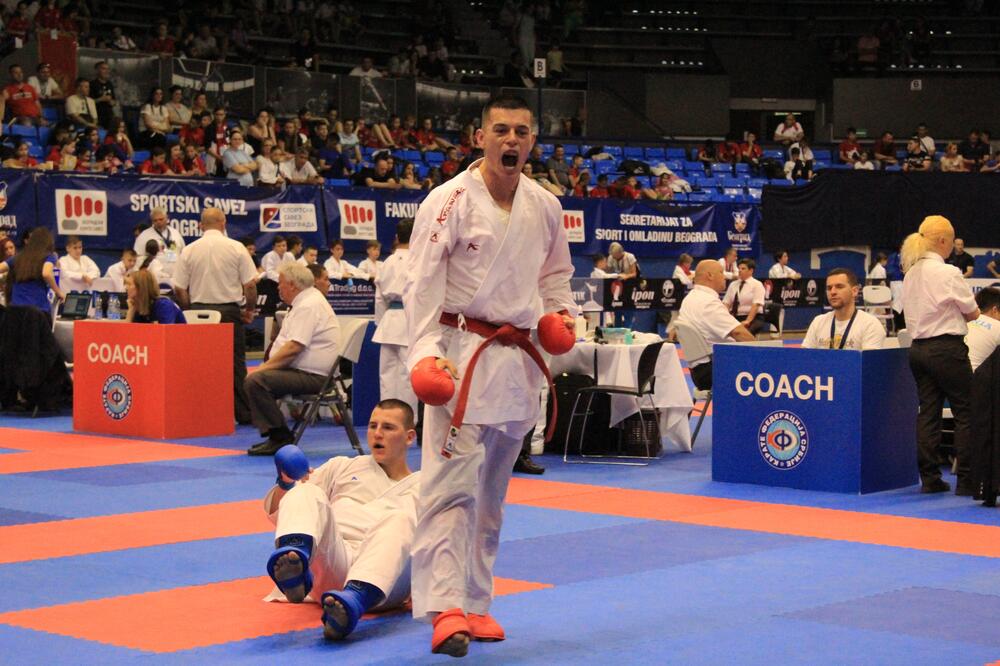 Trajkovski je naučio iz poraza sa Malovićem, Foto: Karate savez Crne Gore