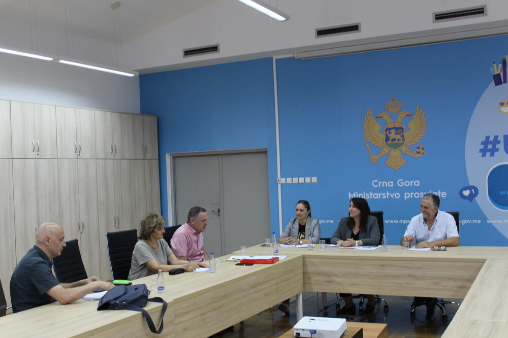 Sa sastanka Radne grupe, Foto: Ministarstvo prosvjete