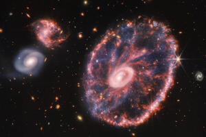 Teleskop Džejms Veb otkrio spektakularnu sliku galaksije