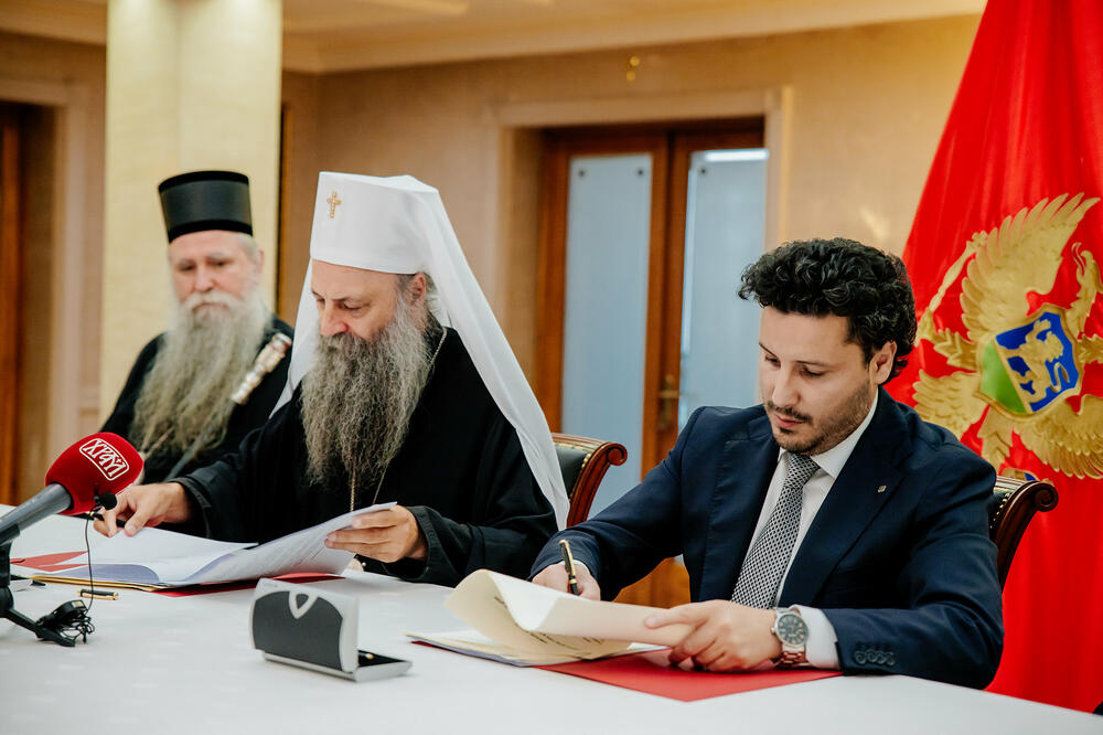 Sa potpisivanja Temeljnog ugovora iz 2022., Foto: Vlada Crne Gore