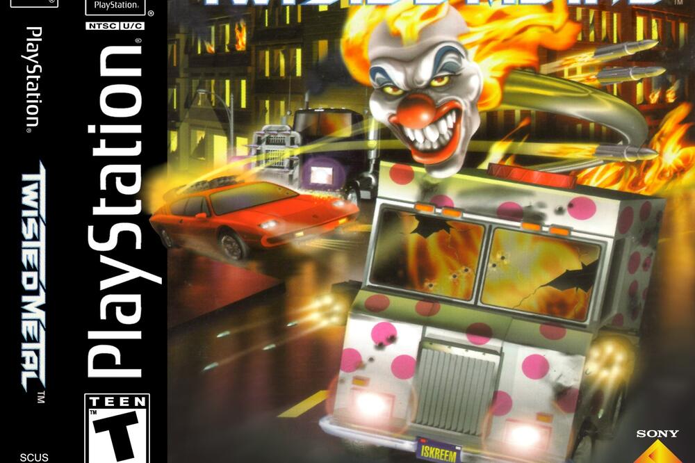 Originalni omot za Twisted Metal (1995)., Foto: Shenske, The Cover Project