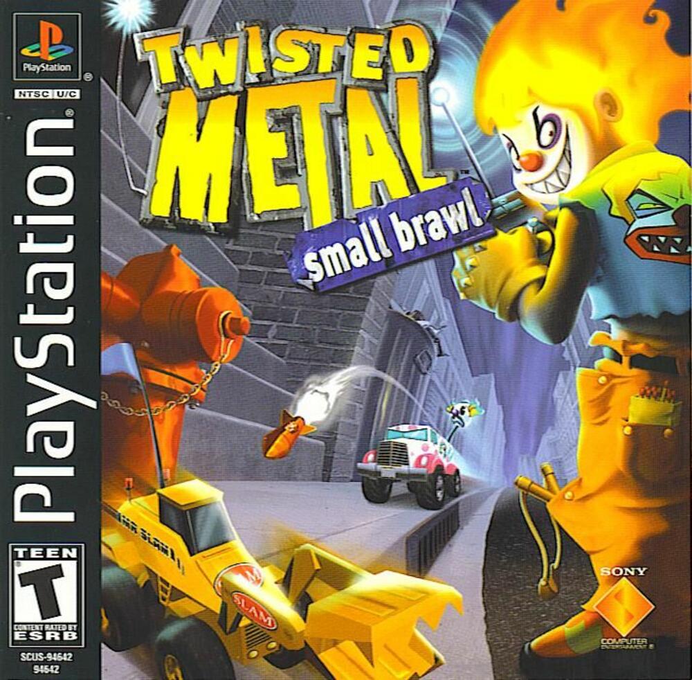 Originalni omot za CD Twisted Metal 4