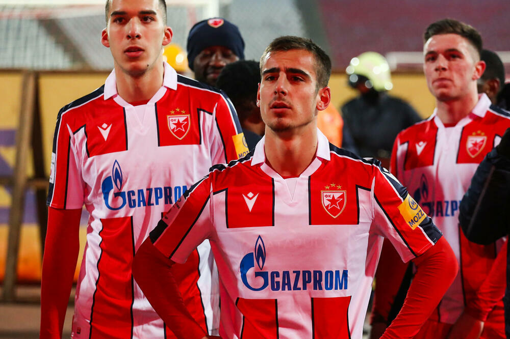 Radulović dok je nosio dres Crvene zvezde, Foto: FK Crvena zvezda