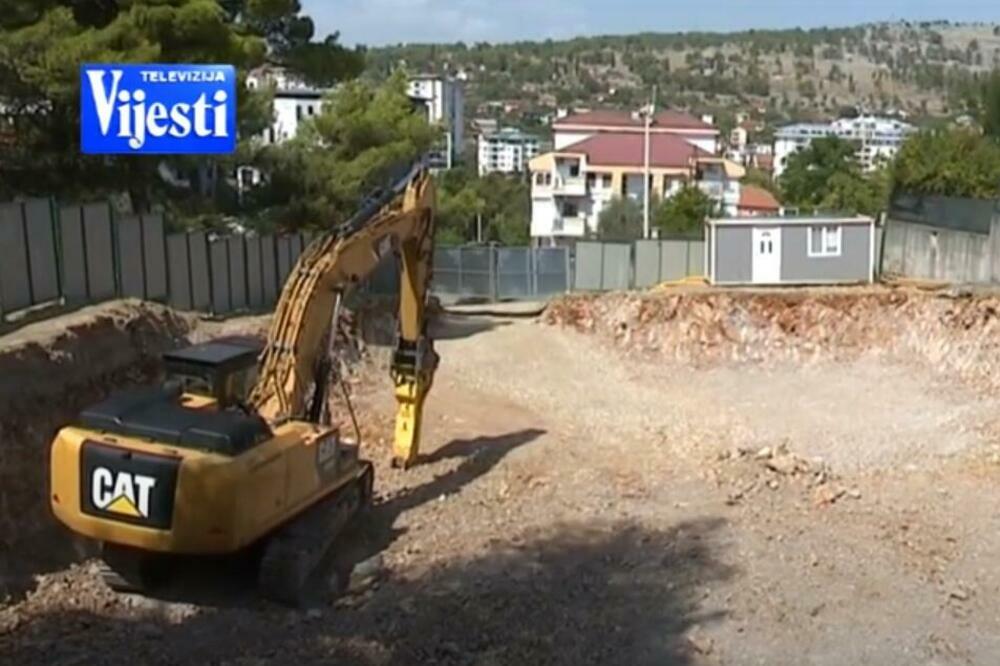 Mjesto na kojem je planirana gradnja zgrade, Foto: Foto: Printscreen/YouTube/TV Vijesti