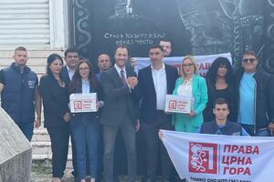 Prava Crna Gora predala listu za izbore u Baru