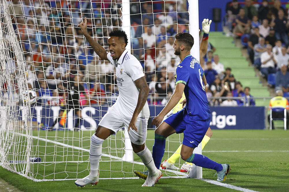 Eder Militao slavi gol Hetafeu, Foto: Reuters