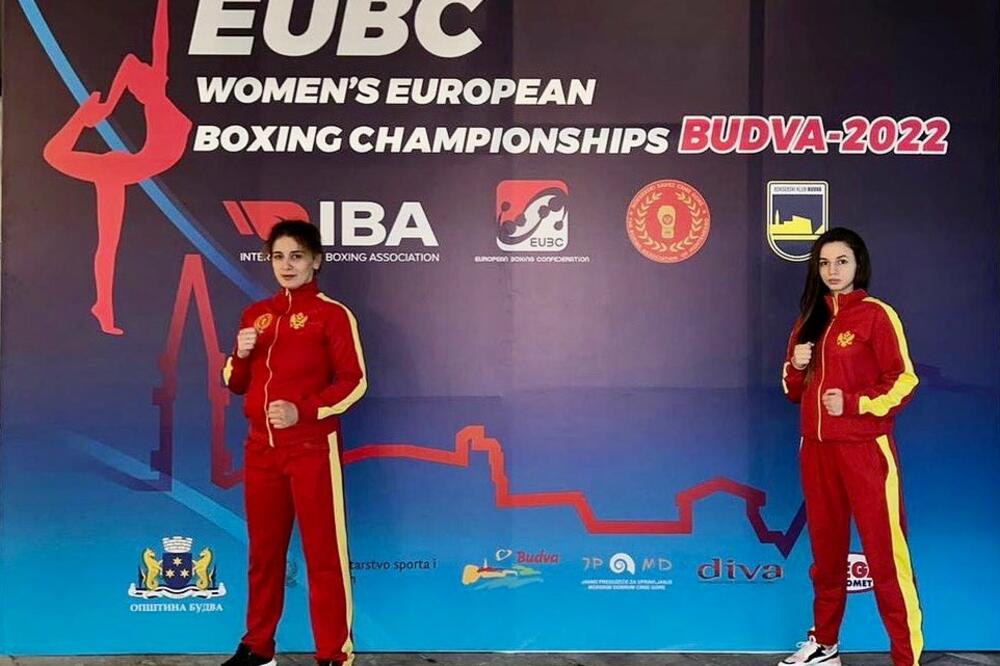 Očekuju medalje u svom ringu, Tamara i Bojana, Foto: Bokserski klub Budva