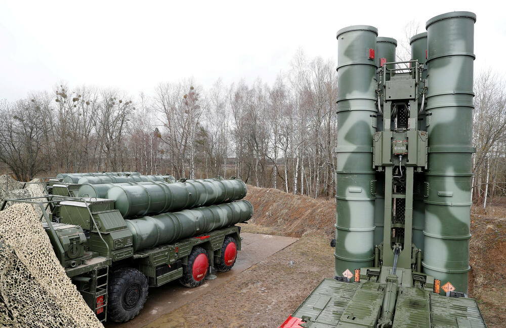 Sistem S-400 “Triumph” u vojnoj bazi kod Kalinjingrada u martu 2019.