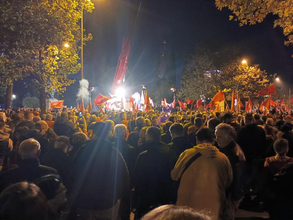 Podgorica protest