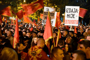 Protest u Podgorici: "Nema umivene retorike s rušiteljima, Crnoj...