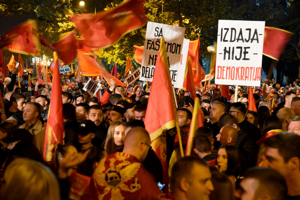 Sa protesta, Foto: Luka Zeković