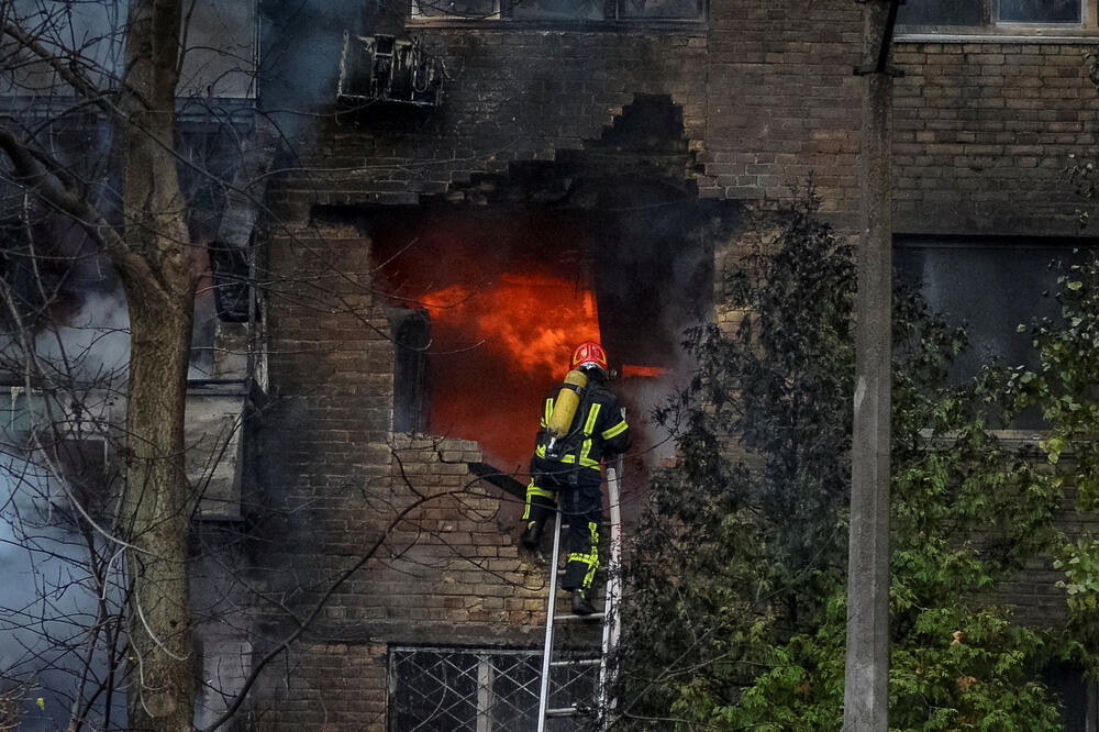 Raketni napad na Kijev, Foto: Reuters