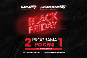 Velika Black Friday akcija na ITAcademy i BusinessAcademy: 2...