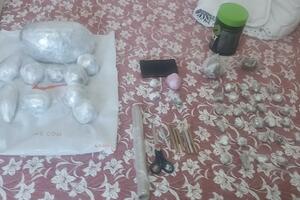 Podgorica: Pronađeno 1,25 kg marihuane, uhapšena jedna osoba
