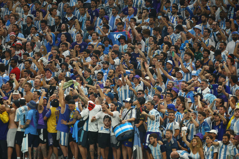 <p>Argentina je u finalu Svjetskog prvenstva, nakon ubjedljive pobjede nad Hrvatskom 3:0.</p>