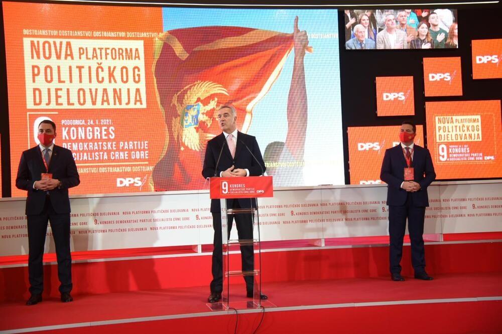 Najavljivali kongres i prvi neposredan izbor predsjednika ove godine: sa ranijeg kongresa DPS-a, Foto: Savo Prelević