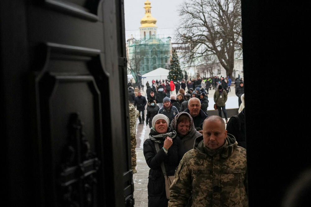 Dolazak vjernika u Hram uspenja, Foto: Rojters