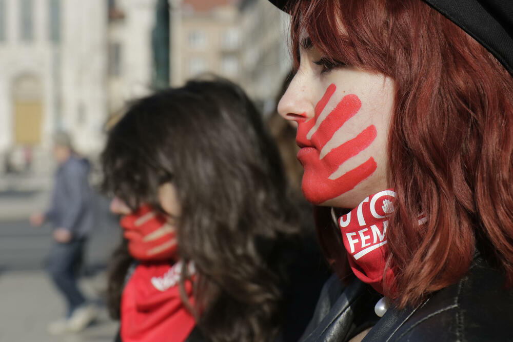 Protest protiv femicida u Sarajevu