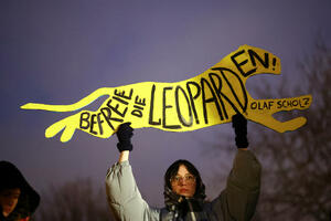 Protest u Berlinu i poruka Šolcu: Oslobodite leoparde