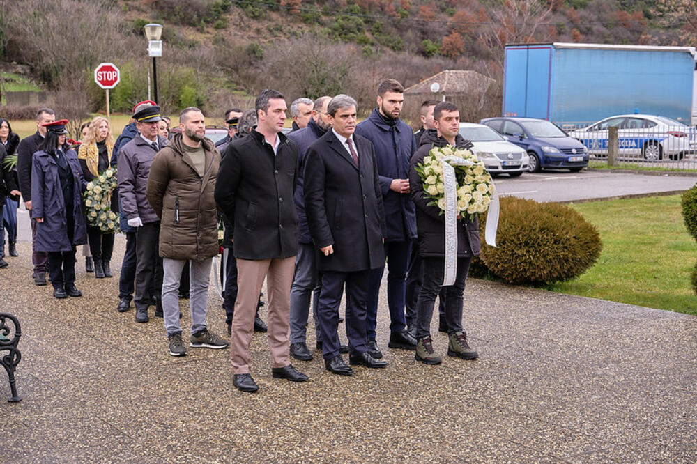 Ibrahimović tokom obilježavanja godišnjice od željezničke nesreće na Bioču, Foto: Gov.me