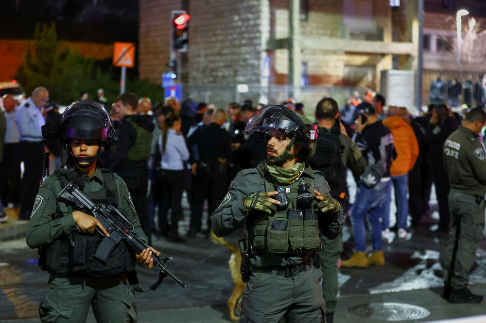 Izraelska policija u blizini mjesta na kojem se dogodila pucnjava, Foto: Reuters