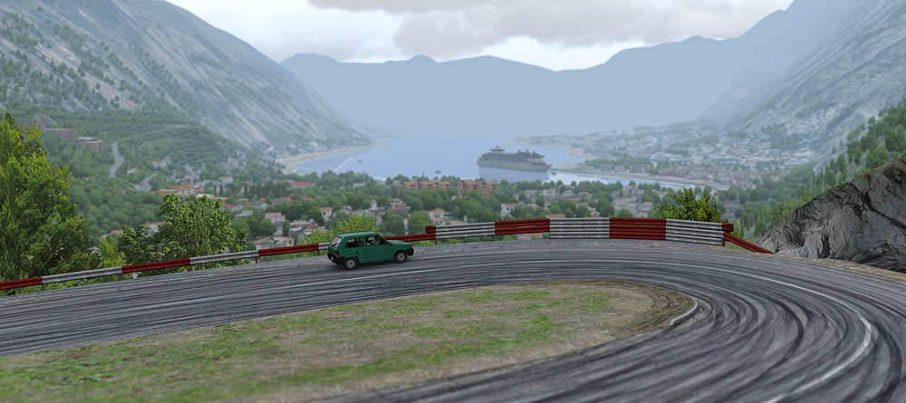 Još jedna crnogorska staza našla se u igrici Assetto Corsa zahvaljujući Lemaxu: Kotor -Trojica