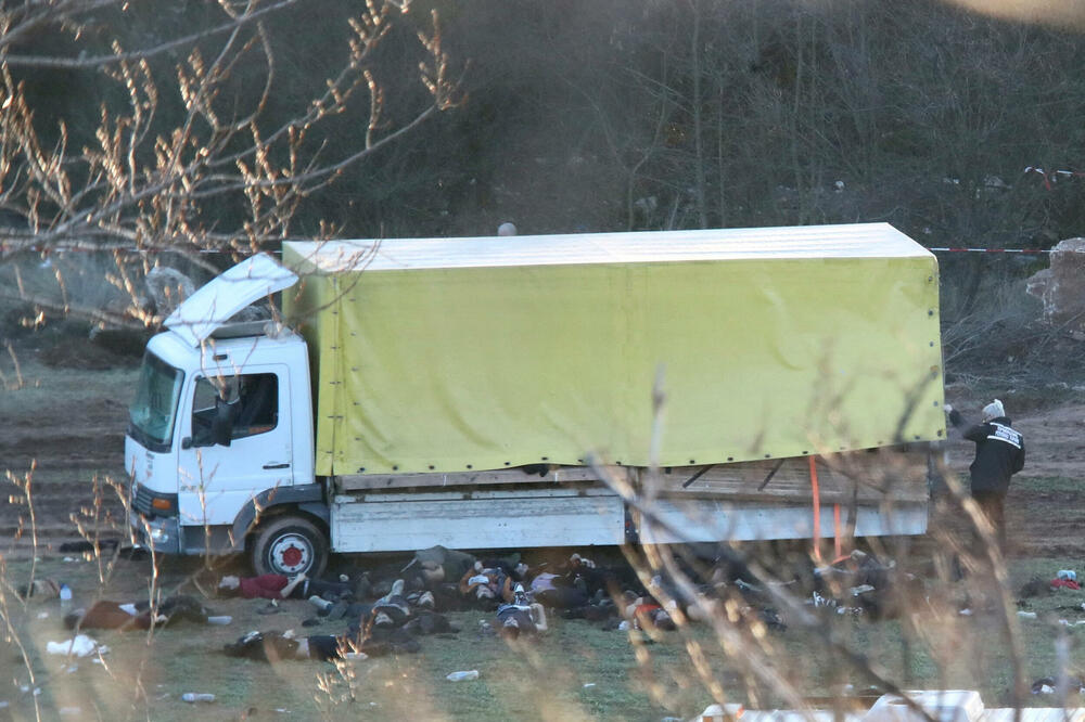 Detalj sa prethodnog incidenta sa migrantima u Bugarskoj, Foto: REUTERS