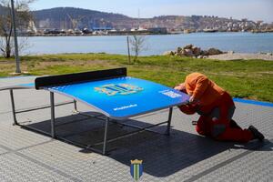 Opština Bar: Obnovljeni stolovi za tekbol, apel da se sačuva...