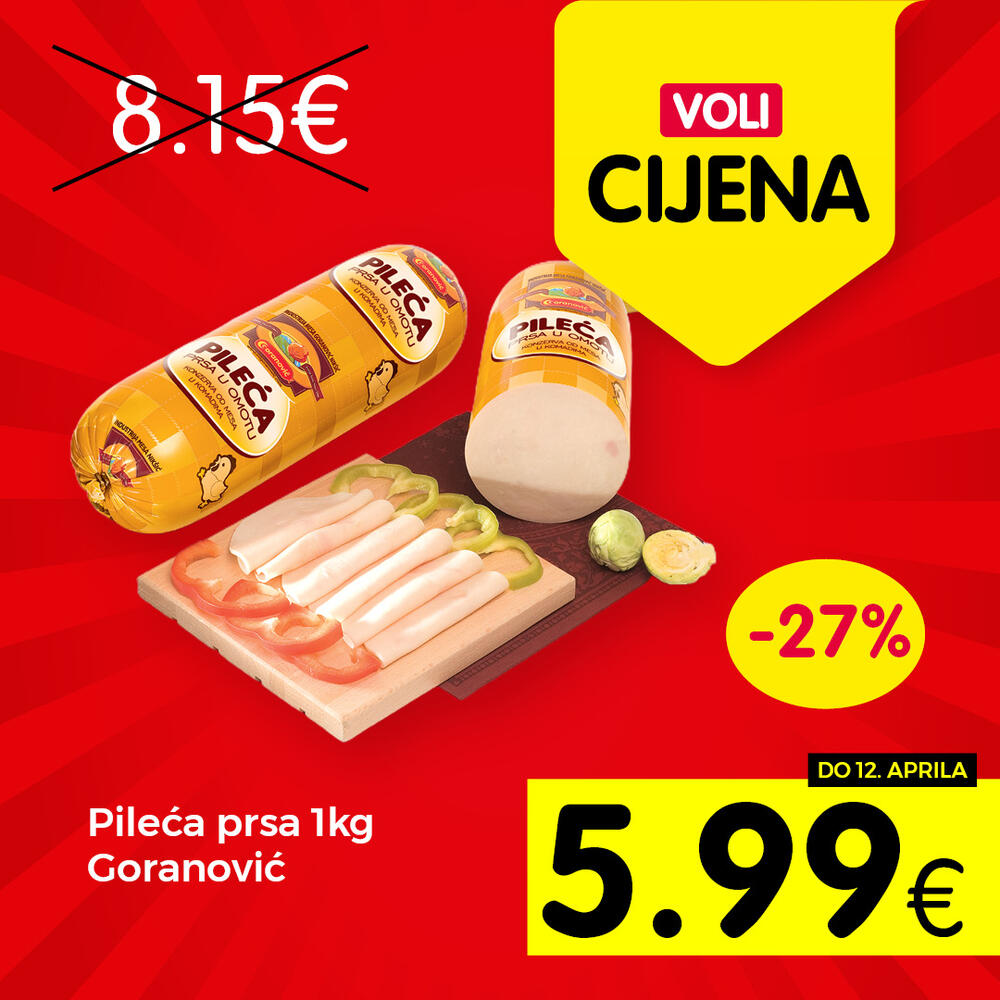 <p>Posjetite obližnji Voli ili Naš diskont market</p>