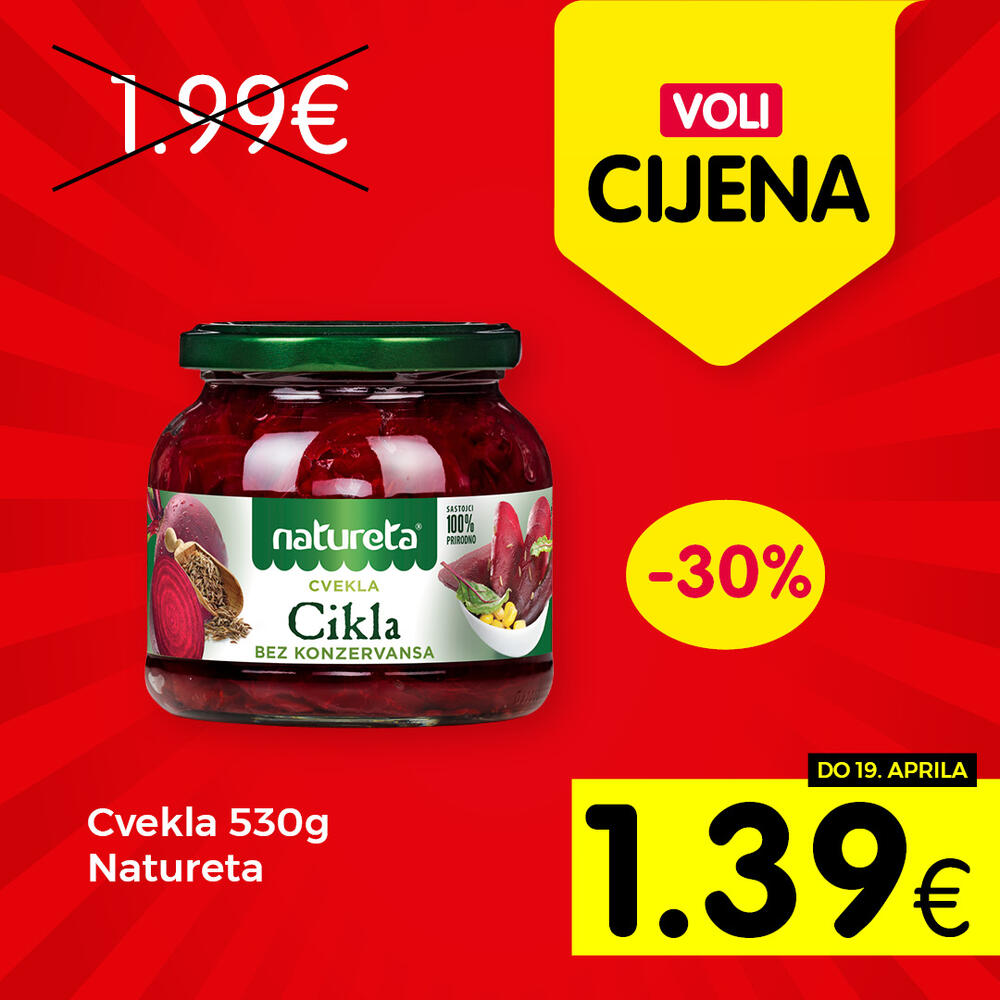 <p>Posjetite neki od VOLI ili Naš diskont marketa</p>