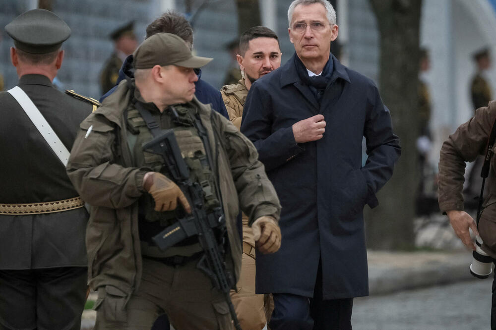 Stoltenberg u posjeti Kijevu, Foto: REUTERS