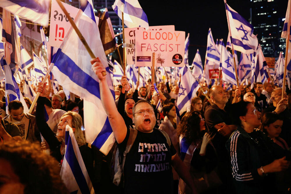 Detalj sa protesta, Foto: Reuters