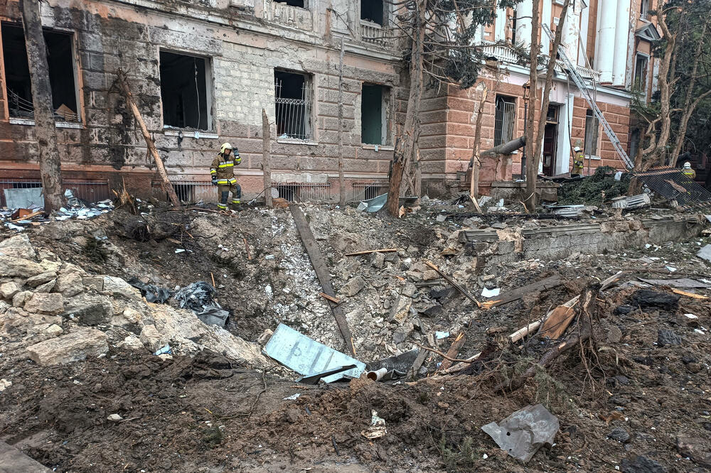 Posljedice ruskog raketnog napada na Mikolajiv, Foto: Reuters