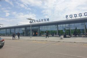 Dojave o bombama na aerodromima u Podgorici i Tivtu ; ACG:...