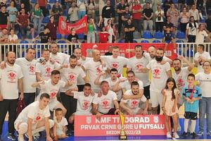 KMF Titograd osvojio sedmu titulu