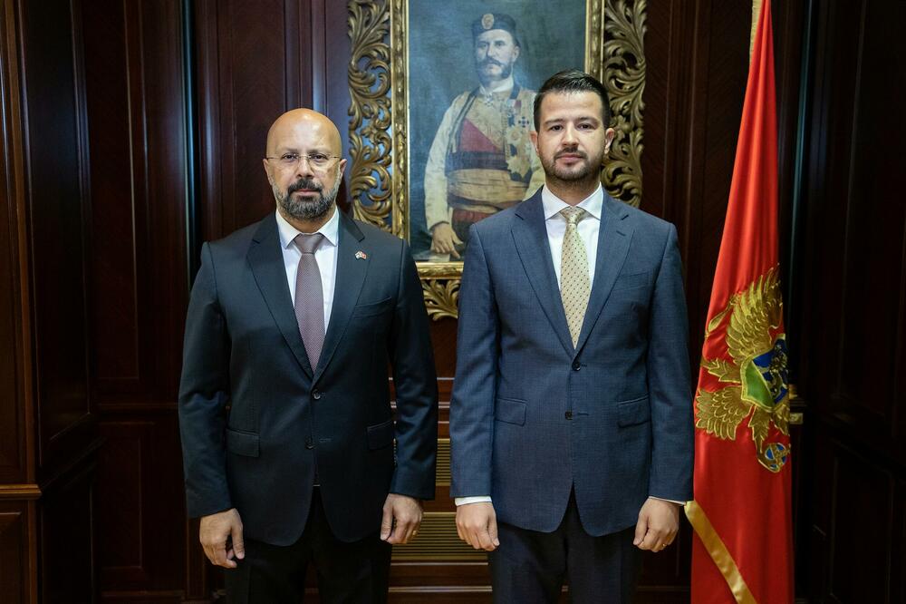 Alhantouli i Milatović, Foto: Predsjednik Crne Gore