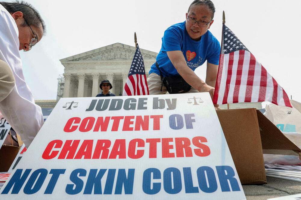 Demonstranti podržali odluku Vrhovnog suda SAD-a, Foto: REUTERS
