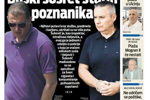 Naslovna strana "Vijesti" za 30. jul 2023.
