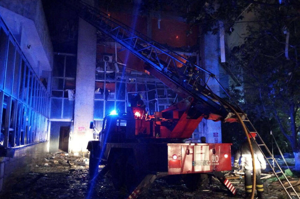 Oštećen silos za žito u luci Izmail, Foto: Reuters