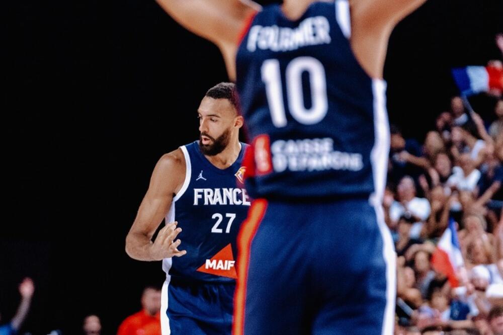 Gober na meču sa Crnom Gorom, Foto: Équipes de France de Basket