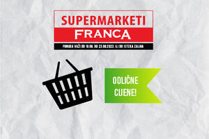 Nove odlične cijene u supermarketima Franca