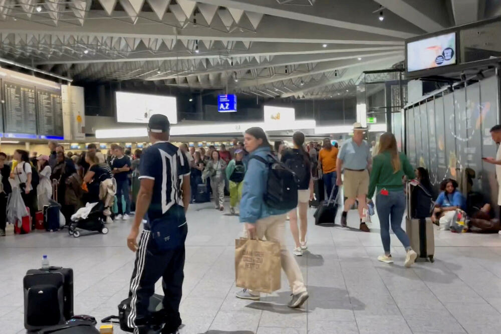 Sa frankfurtskog aerodroma, Foto: Reuters